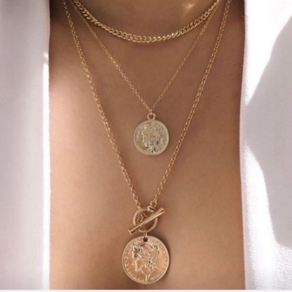 Urban Outfitters Jewelry - LAST! BEST SELLER! Gold layered pendant choker